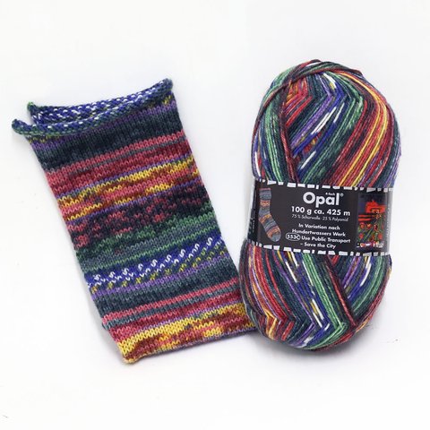  靴下用 毛糸  オパール ( Opal ) フンデルトヴァッサー 3202