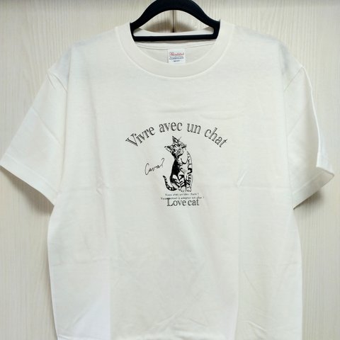 保護猫🐾Ｔシャツ　ラージサイズ