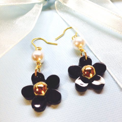 デイジーピアス♡ブラック