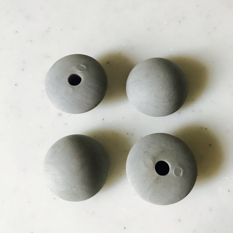 Vintage Matte Grey 24mm Cabochons 《5508》