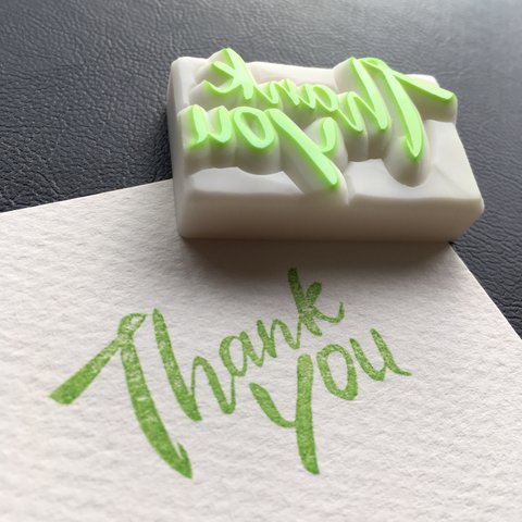 Thank you 消しゴムはんこ