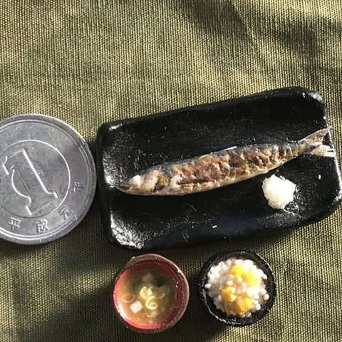 秋の秋刀魚ご飯🍁