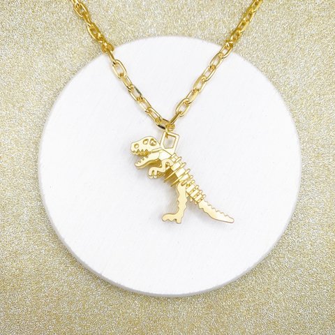 ◆Dinosaurｰgold necklaceｰ◆