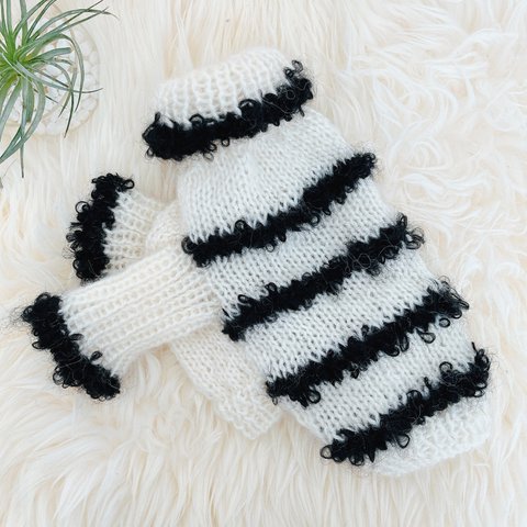 S🖤235犬⭐︎猫用手編みセーター　長袖