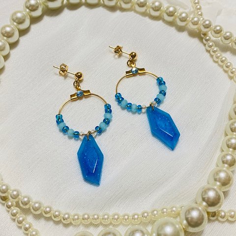 ⭐️SALE⭐️海の宝石ピアス