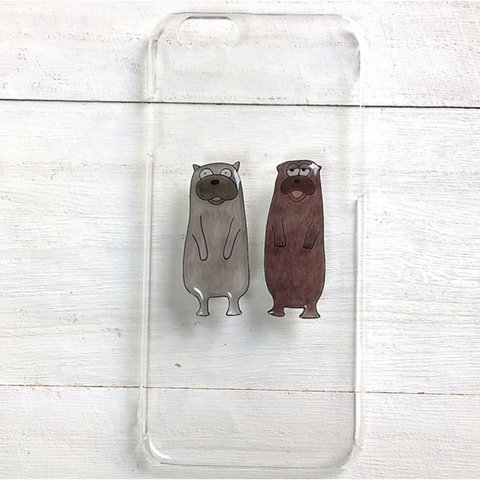 カワウソ  スマホケース  全機種対応