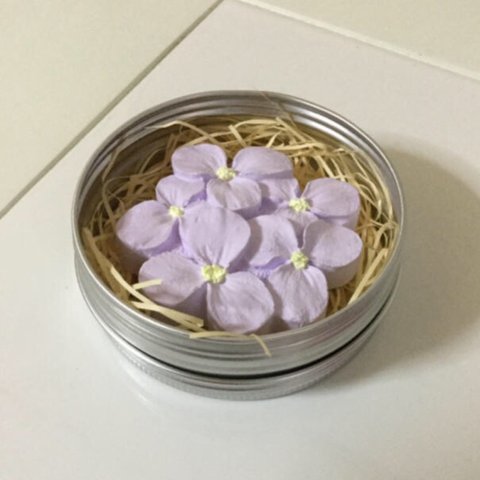 アロマストーン 紫陽花 アルミ缶入り