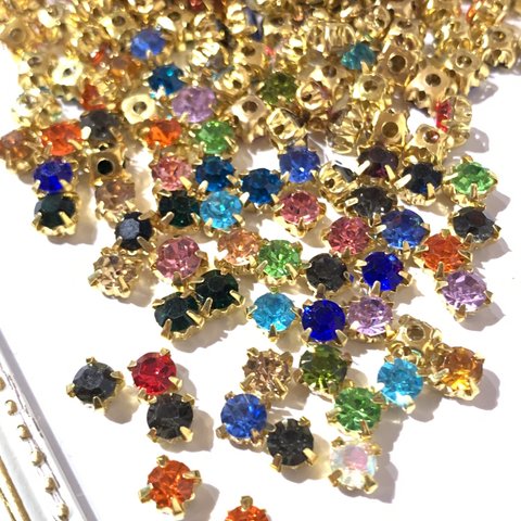 120個入り4mm〜5mmビジューアソート