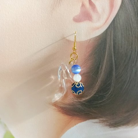 大人プリンセス✩ガラスの靴ピアス