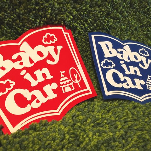 絵本のCar Sticker（マグネット）