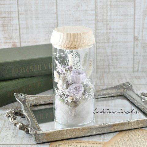 【 blue lilac 】グレイッシュカラーが清涼感たっぷり✽心安らぐ✽ lamp flower s size