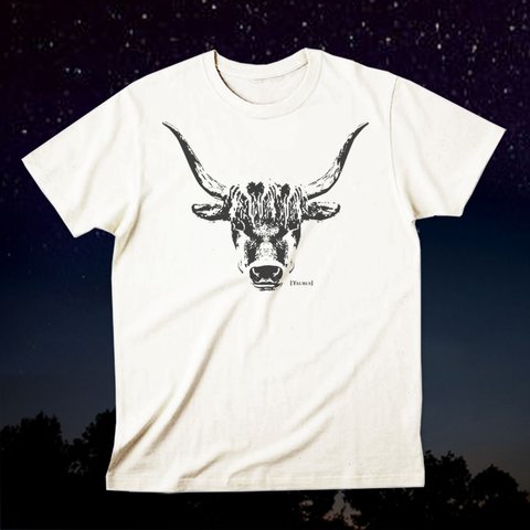 12星座Ｔシャツ「Taurus（牡牛座）」