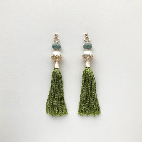 EARRING: 「Matsuba」松葉 Vine