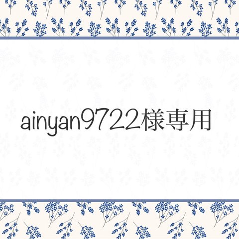 ainyan9722様専用