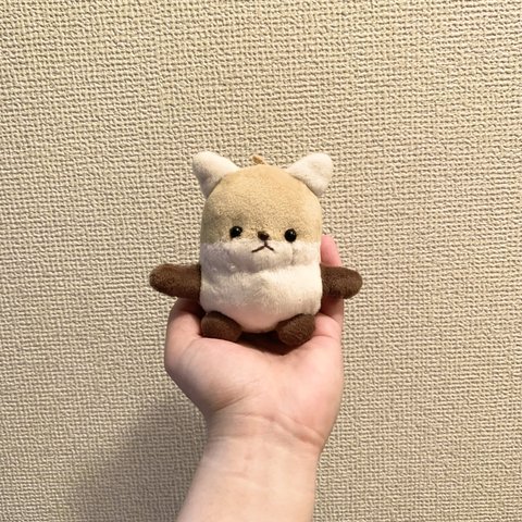 プチきつねのぬいぐるみ