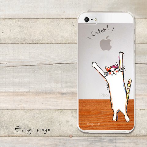 のびるねこ　iPhone case(6）