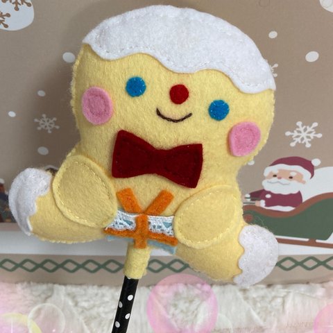 Xmasわた菓子⭐️ジンジャーマン