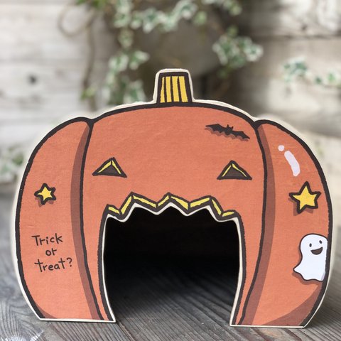 ハロウィンハウス（ハリネズミ用）