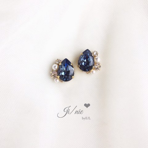 Montana drop bijou pierce/earring 【SWAROVSKI】