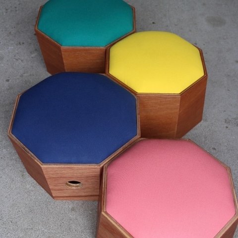 STACKING LAUAN STOOL mini（スタッキング　ラワン スツール　ミニ)