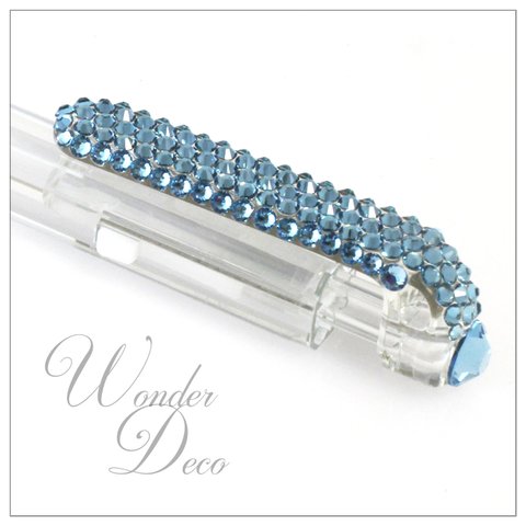 スワロフスキーボールペン Swarovski BallPen【アクアマリン】