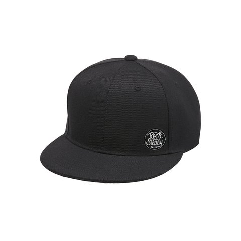 hntbk baseball cap "ROCKSTEADY" BLACK