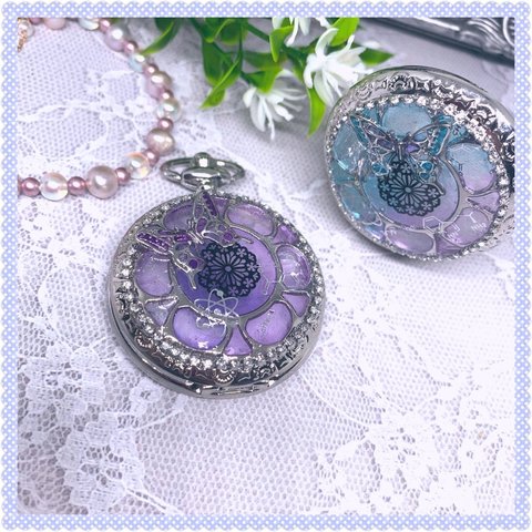 　紫蝶の懐中時計