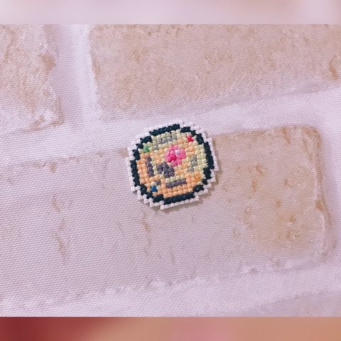 刺繍ワッペンステッカー 魔法少女変身アイテム【B】