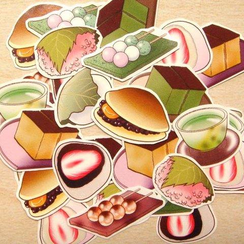 フレークシール☆和菓子