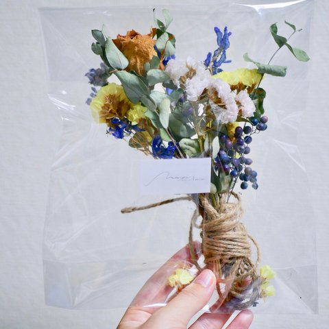 SUMMER  dry flower bouquet