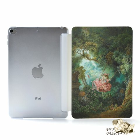 かわいいiPad ケース 【モルモットのぶらんこ】 ipadmini iPadpro iPadAir
