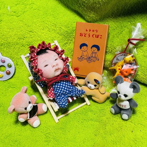 【ヒトガタリ屋 昭和通り】/OOAK/創作人形/樹脂粘土ベビー