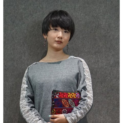 エスニックシックなビンテージBohoスタイル、刺繍が美しい手作りの女性用ショルダーバッグ#105