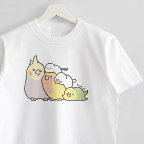 Tシャツ（MOFU MOFU BIRD / 和気あいあい / B）