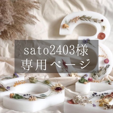 sato2403様専用ページ