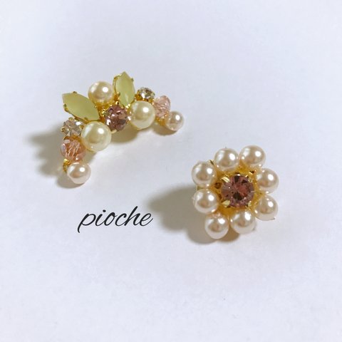 ＊春色＊イヤーカフ&ピアス