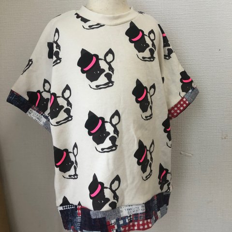 子供服＊size100  ワンちゃん柄プルオーバー