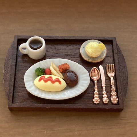 送料無料ミニチュア大人のお子様ランチ