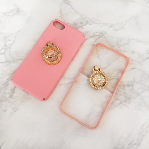 pinkの宝石バンカーリングケース· iPhone/iPhone6/iPhone6plus/GALAXYNote4スマホケース