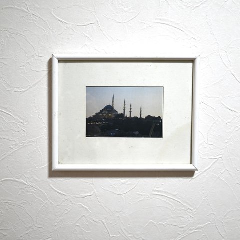 トルコ、イスタンブール「アヤソフィア」のポストカード　Postcard of Hagia Sophia in Istanbul, Turkey