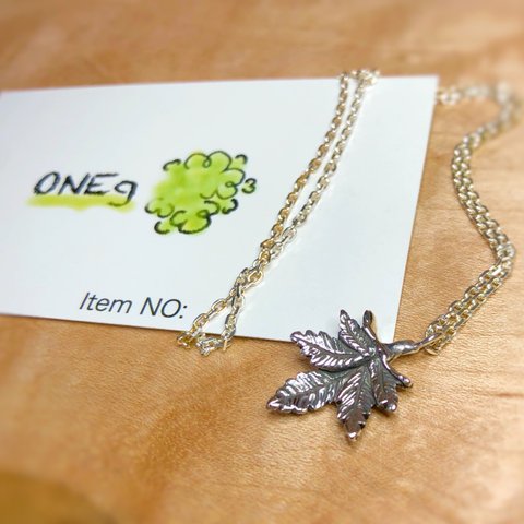 SILVER925 Leaf Necklace