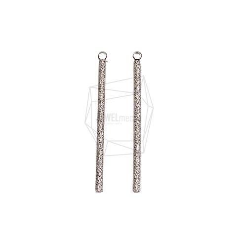 PDT-2744-R【4個入り】バーペンダント,Vertical Bar Pendant/ 2.2mm x.43.3mm