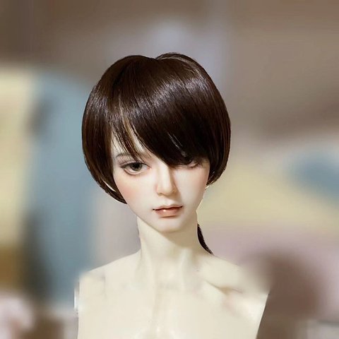 BJD 1/3 1/4  1/6人形 ドール用ウィッグ カツラ 耐熱 ハンドメイドzxww-398