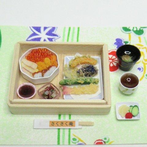 『お花見豪華弁当♪』（ミニチュアフード）a10