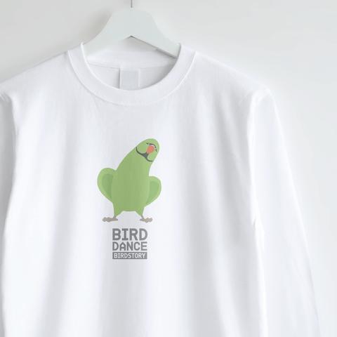 長袖Tシャツ（BIRD DANCE / ワカケホンセイインコ）