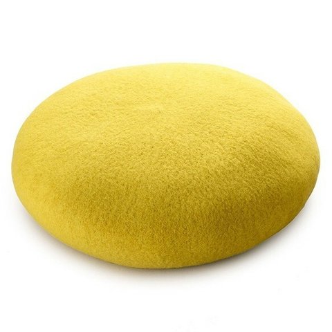 YOKOI BERET ウール ベレー帽 キッズ ライム Lサイズ【限定セール・今だけ50％OFF】 [YO-BR003-LI-L]