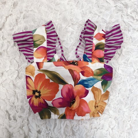 colorful bustier (flower)