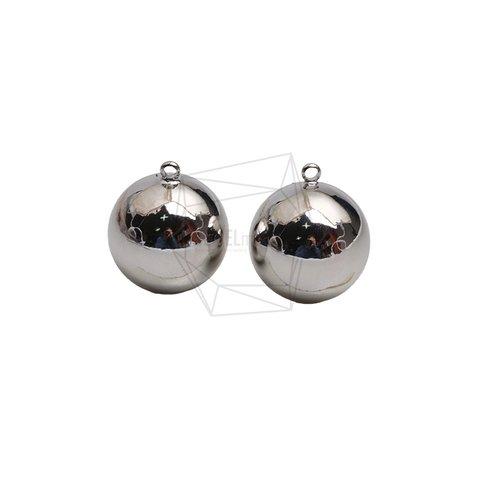 PDT-2777-R【2個入り】ボールペンダント /Ball Pendant/18mm X 18mm