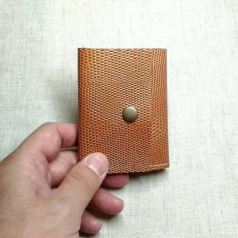 3 FOLD WALLET MINI（Marrone）