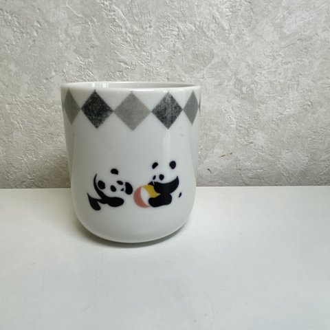 パンダ③ 小さなカップ